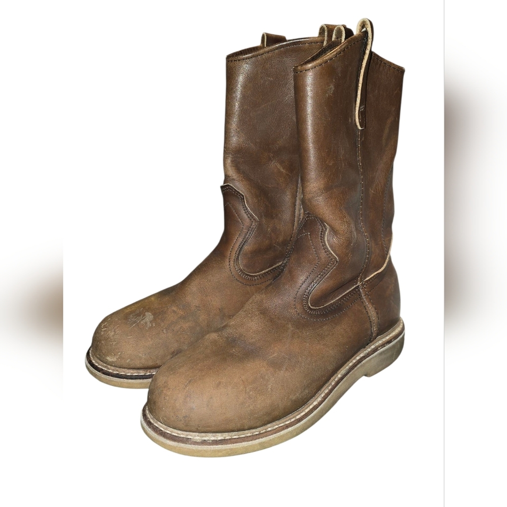 Men's Vintage Rare Redcwing Brown Leather Boots